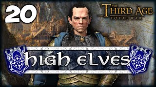 THE FALL OF GOBLIN TOWN Third Age Total War Divide amp Conquer 45  High Elves Campaign 20 [upl. by Sigismundo]