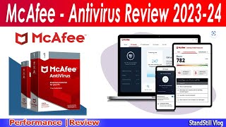 McAfee Review McAfee Antivirus Review 2023  2024 [upl. by Fields554]