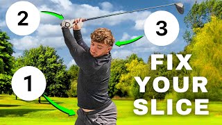 3 Simple Ways To Fix Your Slice changed my golf game [upl. by Inait]