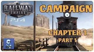 Railway Empire Campaign  Lets Play  Gameplay  Episode 4  1850 The Mississippi Part 1 [upl. by Daphie]