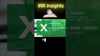 IRR insights 🤔👨🏻‍🎓 IRR internalrateofreturn finance trending shorts [upl. by Pembrook]