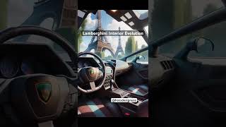 Lamborghini Interior Evolution [upl. by Akila]