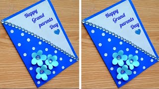 Simple amp Easy Grandparents Day Card  Grandparents Day Card Making  Last Minute Card Idea [upl. by Alemac150]