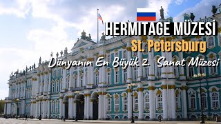 HERMITAGE MÜZESİ  St Petersburg  Tüm Salonlar Giriş Ücreti ve İçindeki Eserler 🇷🇺 93 [upl. by Nwahsauq]