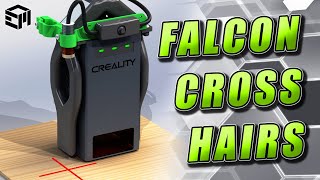 Creality Falcon 22W and 40W Laser Crosshairs Installation and Calibration [upl. by Suckow702]