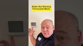 Boiler Not Working  How To Repair Your Thermostat Blank Screen  Batteries [upl. by Vasilis154]