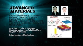 HighPerformance nChannel Organic Transistors [upl. by Nash]