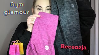 Paczka od Gym Glamour 🛍 Test i recenzja Idealne legginsy na siłownie Nowa kolekcja Deynn [upl. by Ellatnahc]