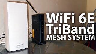 Linksys Atlas Max WiFi 6E Velop Router Home Mesh System MX8500 [upl. by Philipines182]