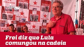 O encontro de Lula com o frei da Teologia da Libertação [upl. by Ashford]