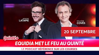 PRONOSTICS EQUIDIA MET LE FEU AU QUINTÉ DU 20 SEPTEMBRE À VINCENNES [upl. by Florian]