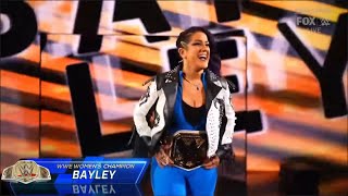 Bayley New Theme Song Entrance  WWE SmackDown April 12 2024 [upl. by Ursulina]