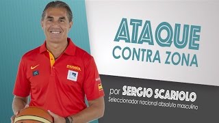 Ataque contra zona  Sergio Scariolo [upl. by Utley]