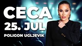 Ceca koncert u Ugljeviku 25 jul najava [upl. by Aiksas]