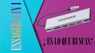 Essager Hub USB 8 en 1 [upl. by Arria]