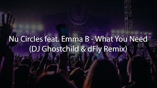 Nu Circles feat Emma B  What You Need DJ Ghostchild amp dFly Remix [upl. by Magda438]