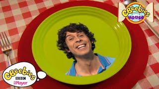 Whats On Your Plate  Lunchtime Song  CBeebies [upl. by Ahsiuqal]