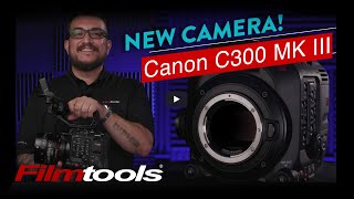 NEW Canon C300 MK III amp CINESERVO 25250mm  First Look [upl. by Htiderem22]