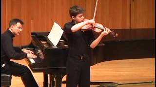 Shostakovich Four Preludes for Violin and Piano Opus 34 [upl. by Sev]