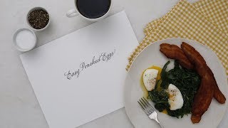 Perfectly Poached Eggs Martha Stewart [upl. by Eirehc]