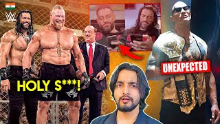 Bloodline X Brock Lesnar😨WTF The Rock Most Shocking Roman Reigns amp Paul Heyman [upl. by Navillus551]