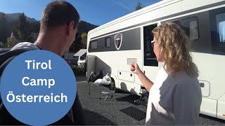 Campingplatz an der Skipiste  Wohnmobil Kitzbüheler Alpen  Tirol Camp Österreich 🇦🇹 vlog1 [upl. by Ahtibbat]