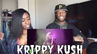 Bad Bunny x Nicki Minaj x Farruko Krippy Kush RemixLyric Video ft 21 Savage Rvssian Reaction [upl. by Noby]