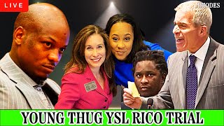 RHODES Whats up with MLK Jr street YOUNG THUG YSL RICO TRIAL [upl. by Hayse280]