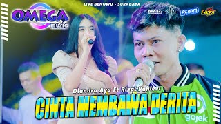 CINTA MEMBAWA DERITA  Diandra Ayu Ft Rizal Pahlevi OMEGA MUSIC Rizaz Audio Live Benowo  Surabaya [upl. by Zohar]