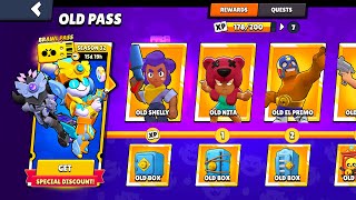 😍WOW IS OLD BRAWL PASS SEASON 33 ALREADY HERE🥳 [upl. by Ahsilak452]