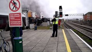 44871 and 45407 Black 5s  Bridgend and Cardiff April 13th and 22nd 2013 video by Colin Prosser [upl. by Nethsa]