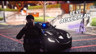 Corporal Levi quotConfusedquot Ackerman it is  fivem gta gtarp scrp [upl. by Schinica676]