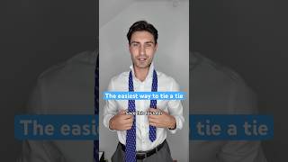 How to tie a tie  the easiest way school boy tie But don’t let the name fool you it’s stylish [upl. by Ytissahc]