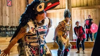 Southeast Alaska Indian Culture and Wood Carvings [upl. by Clem462]