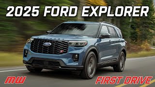 The 2025 Ford Explorer Gets a Few Much Needed Updates  MotorWeek First Drive [upl. by Gotcher]