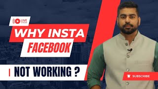 Facebook amp Instagram Not Working Real Reason Exposed [upl. by Enyrhtac]