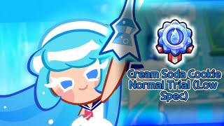 LOW SPEC Cream Soda Cookie Trial Normal Mode  Cookie Run Ovenbreak [upl. by Anstice]