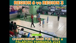 3RD QUARTER BATTLE FOR GOLD 🥇REGION 6 vs REGION 3 PALAROG PAMBANSA 2024 ELEMENTARY BASKETBAL [upl. by Arretal994]