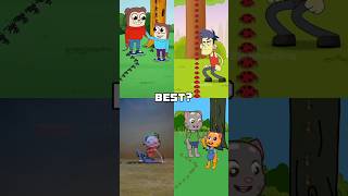 Kindness Beha or of Gin and Tom Animation meme animationmeme funny challenge trend shorts [upl. by Sidnak]