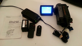 Sony CCDTRV70 Hi8 Stereo Video Camera Camcorder Shorted Cord Dead Battery More Ebay Showcase Sold [upl. by Ing]