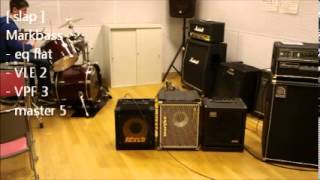 Ampeg vs Markbass vs Roland w Hartke [upl. by Idnas55]