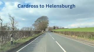 Cardross to Helensburgh Foods Culture Historical buildings placesattractions [upl. by Armat538]