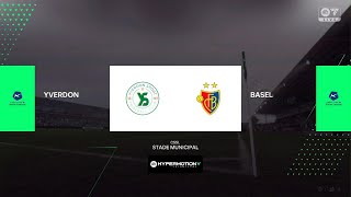 EA SPORTS FC 25 Yverdon Sport vs FC Basel [upl. by Theadora176]