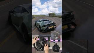 Drag Race The Fastest Lamborghini Huracan Tecnica 🥶 shorts [upl. by Kristina]