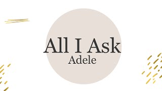 All I Ask  Adele Short Cover [upl. by Ahsenauq]