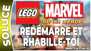 LEGO  Marvel Super Heroes  REDÉMARRE ET RHABILLETOI  100  Minikits et Stan Lee PS4 FR [upl. by Ronile]