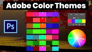 How to use Adobe Color Themes Extension in Photoshop [upl. by Aziza760]