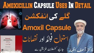 Amoxicillin 500mg Capsule  Amoxycillin Capsules ip 500mg  Amoxil Capsule Uses In Urdu  Mox 500mg [upl. by Dib830]