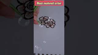 New mahendi designs subscribemychannel mehndi hennabynaaz [upl. by Ateuqal]