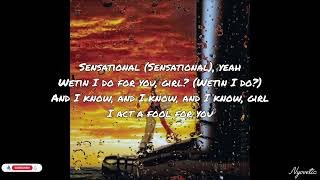 Lyrics For Sensational by Chris Brown ft Davido [upl. by Hollie]